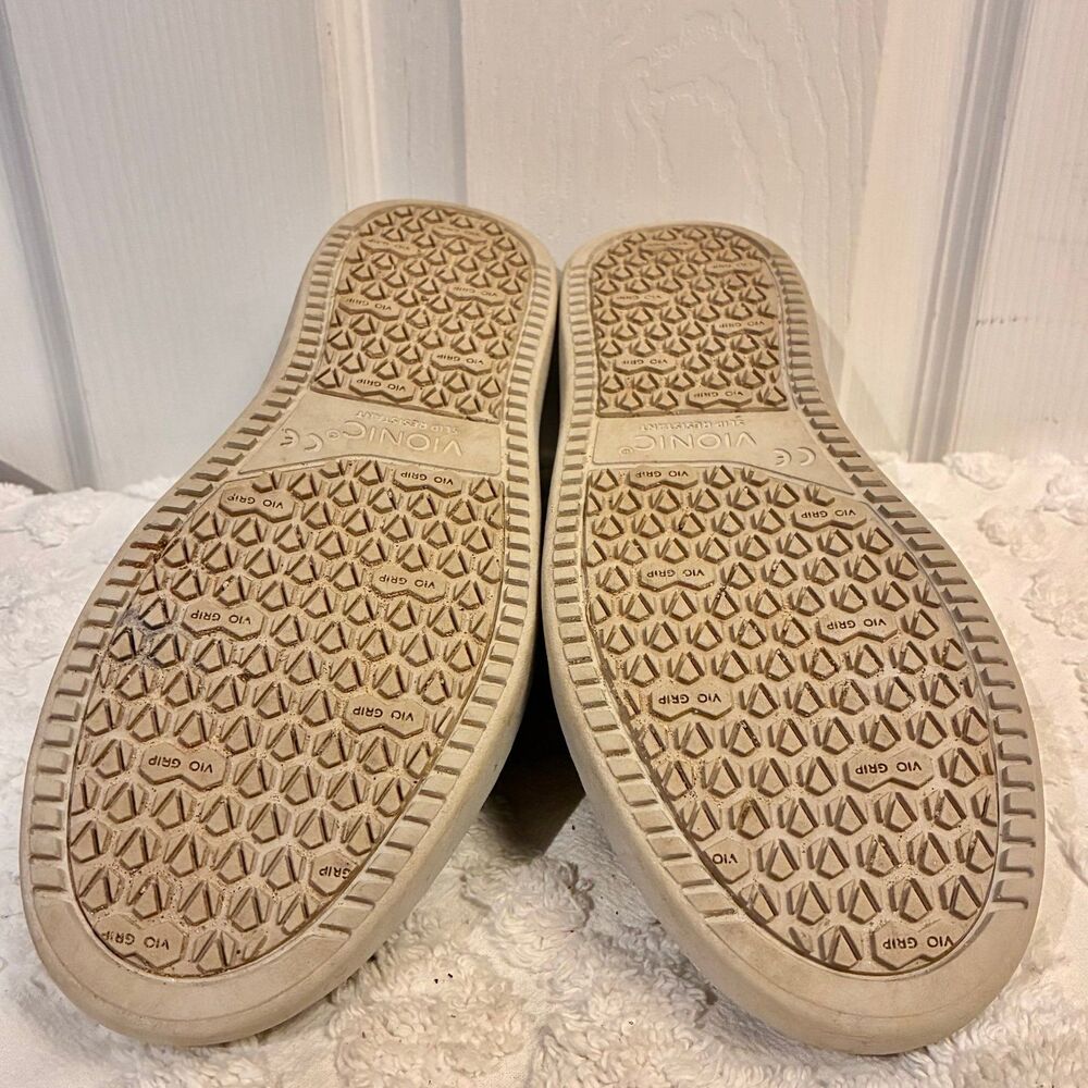 Vionic Gray Suede Avery Pro Non-Slip Sneakers Loafers Size 9 - Picture 8 of 9